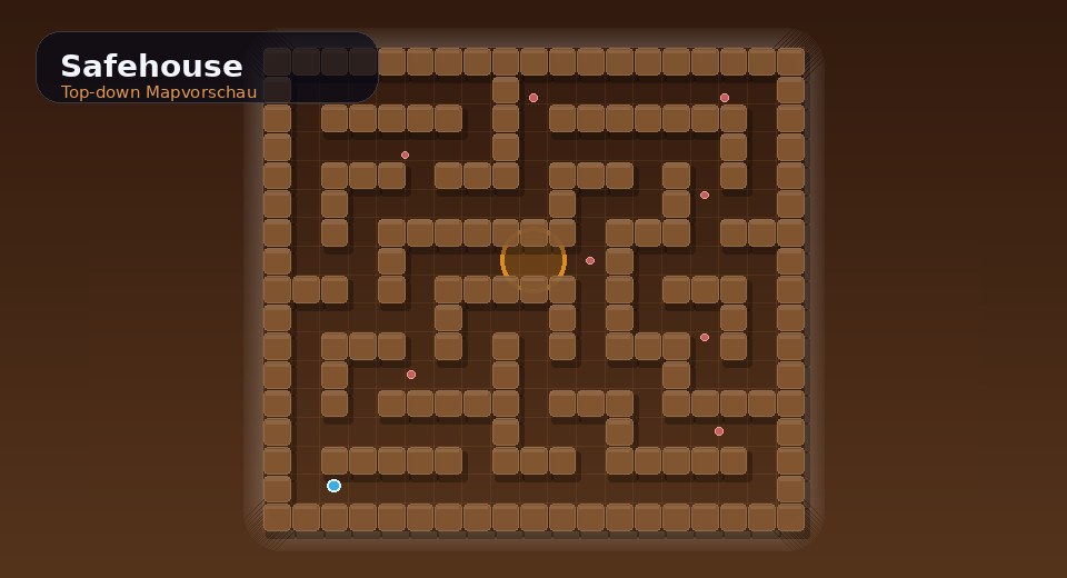 Top-down Vorschau Safehouse